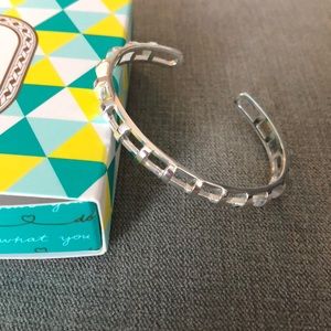 Stella & Dot Cage Cuff in Silver